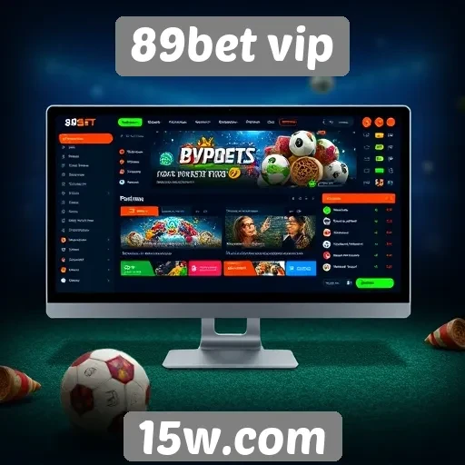 Interface do 89bet vip garante navegação intuitiva
