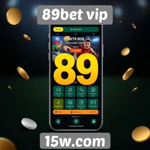 Navegabilidade e design do 89bet vip