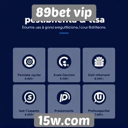 Avaliação das funcionalidades do site 89bet vip